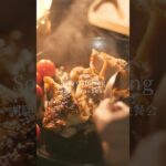 湖畔でひとり静かな晩餐会 #焚火料理 #キャンプ飯 #solocamping #campfirecooking  #bonfire #dinner  #carm #chill #asmr #4k