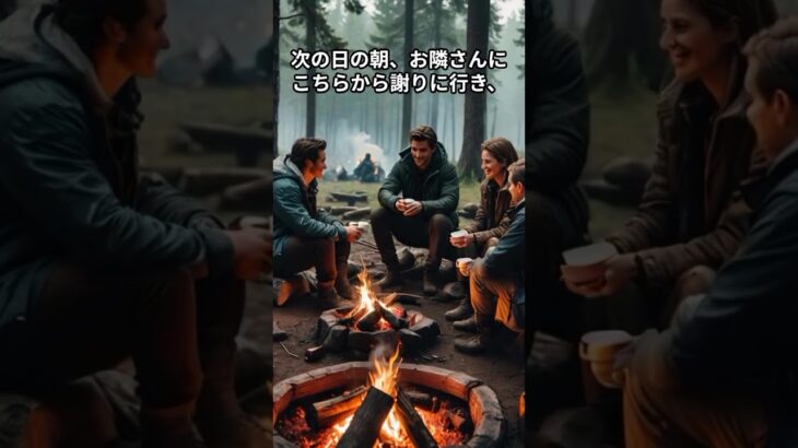 【キャンプ知識】ファミリーキャンプ失敗談（マナートラブル）#アウトドア #キャンプ #失敗 #マナー違反 #防災