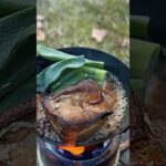 焼きチャーシュー、香ばしすぎた　　#チャーシュー丼 #焼きチャーシュー #ソロキャンプ #キャンプ飯#焚き火飯 #無骨キャンプ #アウトドア料理 #飯テロ