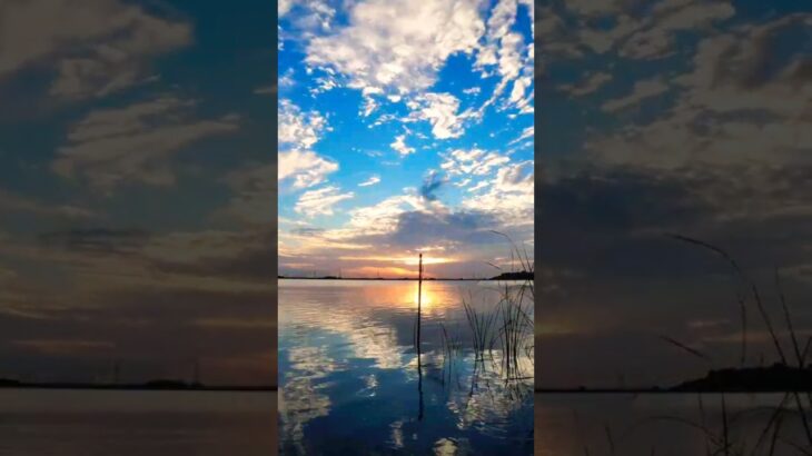 絶景の夕陽が楽しめる激安キャンプ場（たくせん園地）