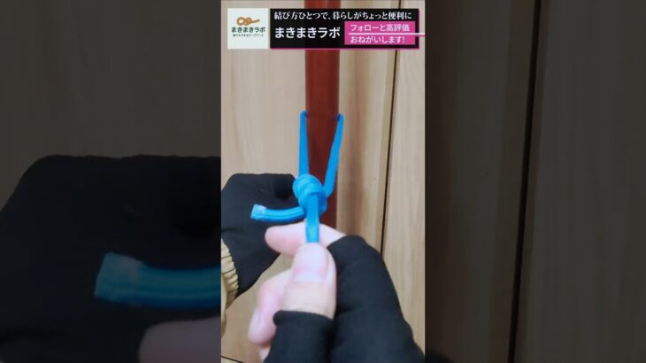 【応用力がすごい】自在むすび/張り綱結び｜初心者にもできる!簡単ロープワーク