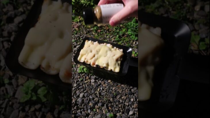 ちくわキムチチーズ乗せ #キャンプ飯 #アウトドアグルメ #料理