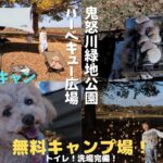 【鬼怒川緑地運動公園】無料キャンプ場が想像以上に快適すぎた…！